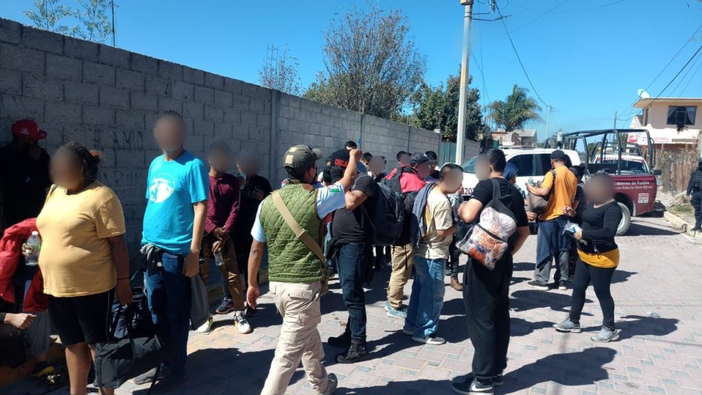 migrantes guatemaltecos interceptados en México