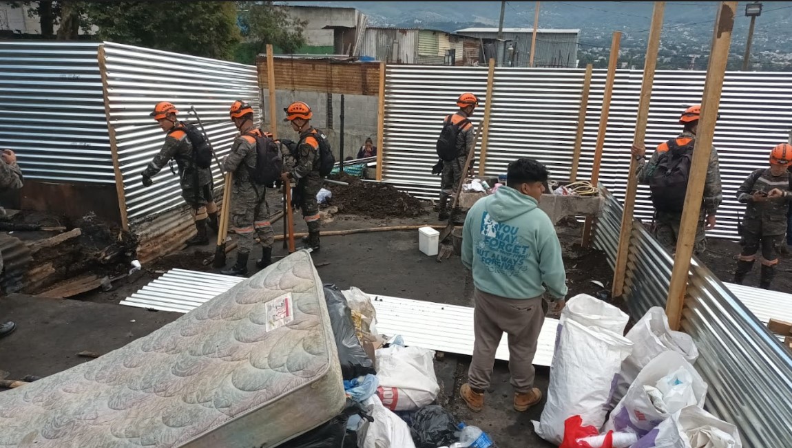 viviendas temporales para afectados por incendio en zona 21