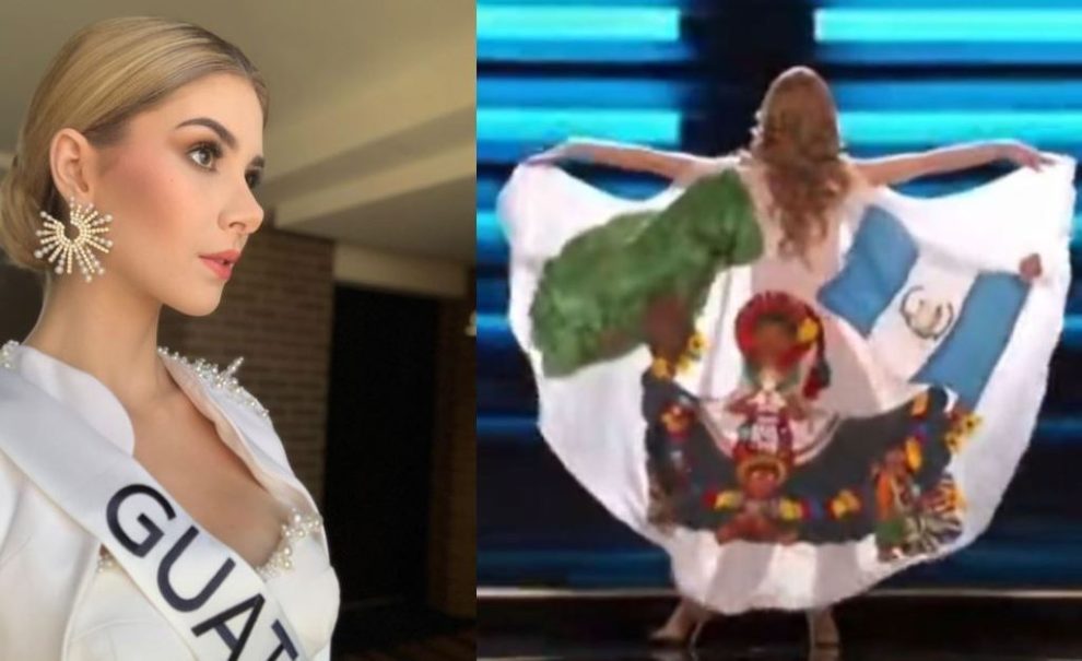 Miss Universo Ivana Batchelor deslumbra con traje de baño y capa