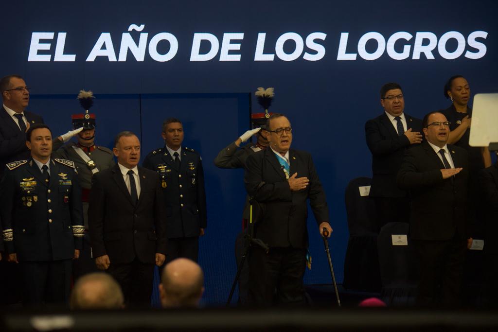 El presidente Alejandro Giammattei. / Foto: Omar Solís