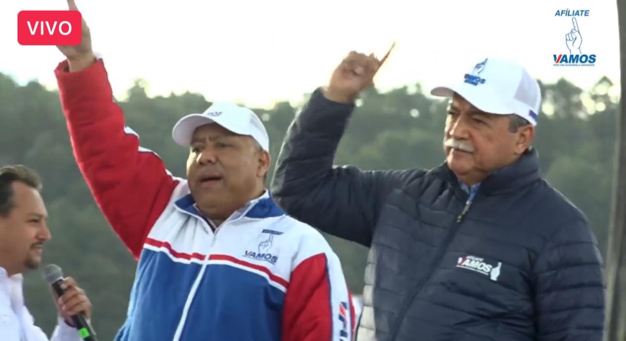 Manuel Conde Orellana es candidato a la presidencia y Luis Suárez a la vicepresidencia por el partido Vamos. / Foto: Captura de pantalla