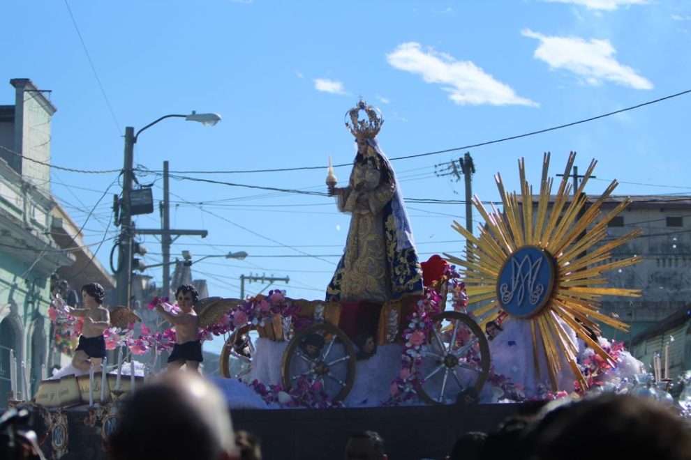 Procesión de Virgen de Candelaria. / Foto: Rodrigo Rivera