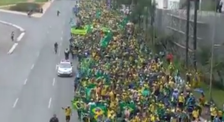 Asalto de seguidores de Bolsonaro en Brasil