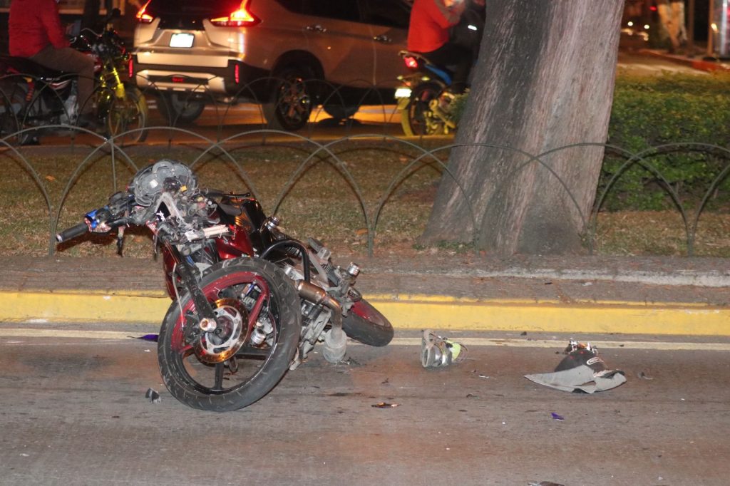 accidentes de motocicleta en avenida Reforma, zona 9