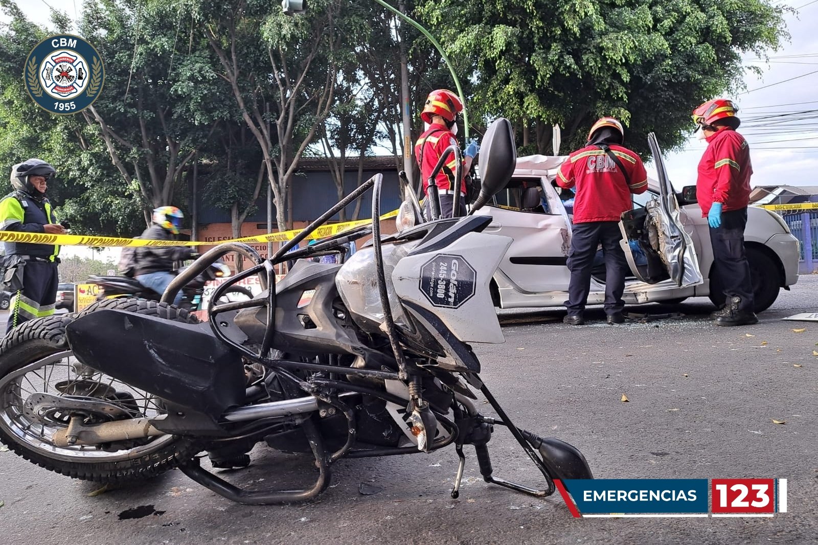 accidente de tránsito en zona 12