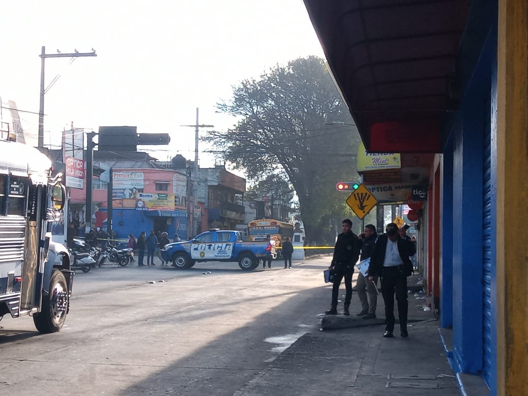Piloto de bus muere tras ataque armado en Quetzaltenango