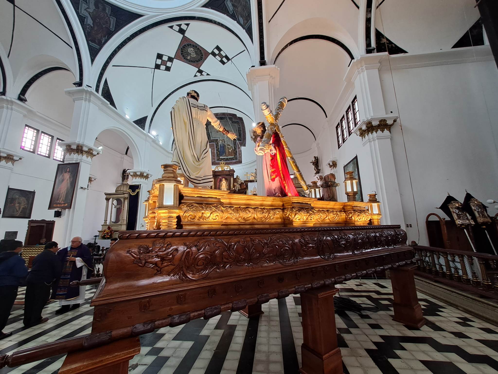 La consagrada imagen de Jesús Nazareno de la Justicia