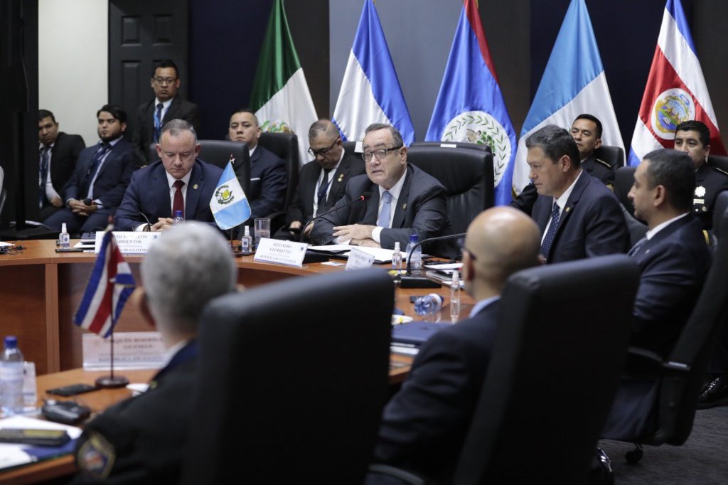 reunión de ministros de seguridad de Centroamérica, México y Dominicana
