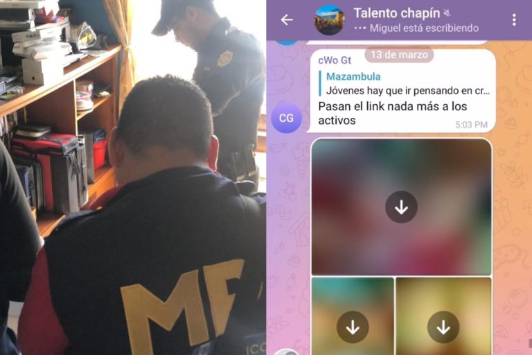 MP acciona por canal de Telegram “Talento Chapín”