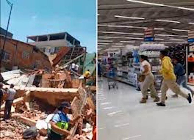 Videos y fotos del sismo de 7 grados en Ecuador y Perú