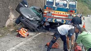accidente de bus en ruta a El Salvador