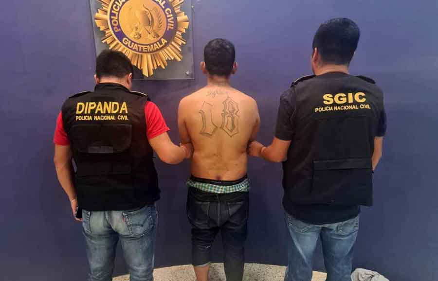 Marero salvadoreño, alias "el Hombre Bestia", es capturado en Coatepeque