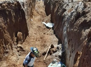 Hombre muere soterrado en ruta a El Salvador
