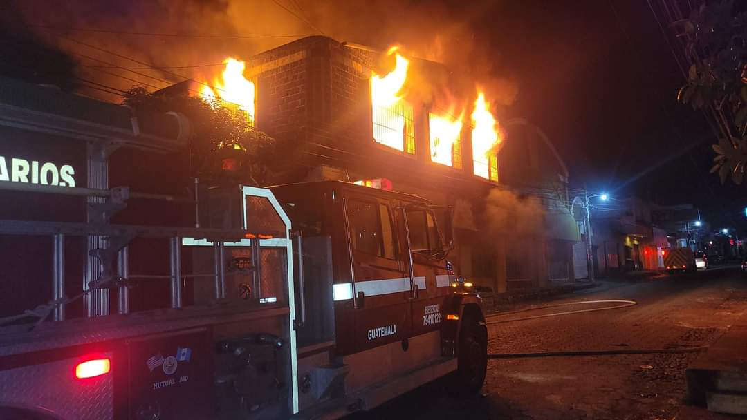 incendio en Chiquimula