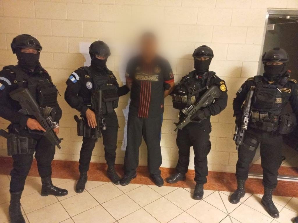 Guatemala captura a mexicano con fines de extradición a Estados Unidos