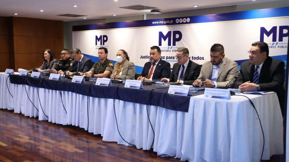 Reunión de altos mandos del MP, Mingob y Mindef