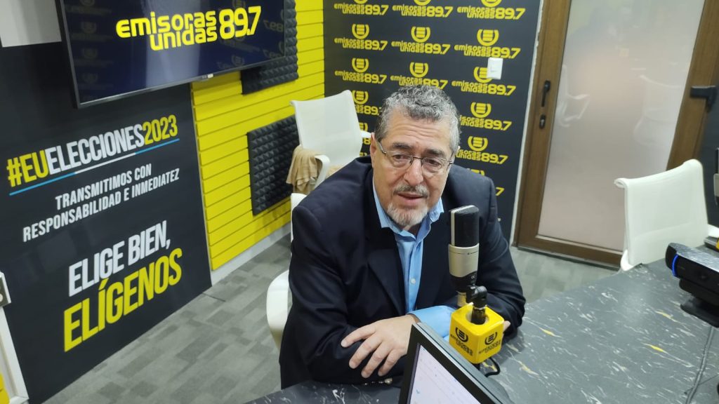 Bernardo Arévalo, candidato a presidente por el Movimiento Semilla