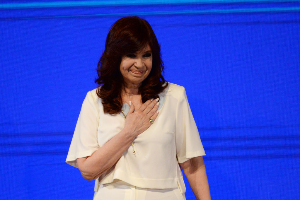 Cristina Kirchner, vicepresidenta de Argentina