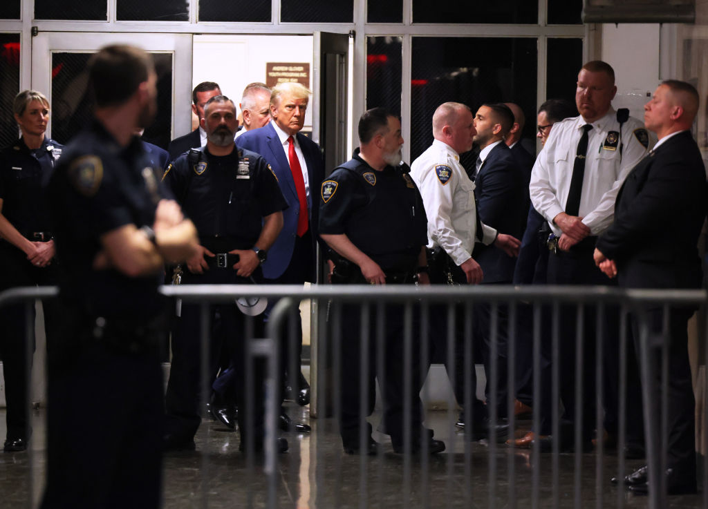 Donald Trump en tribunal de Manhattan