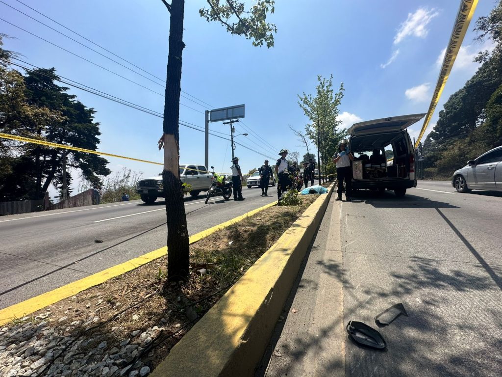 motorista muere tras accidente en ruta Interamericana