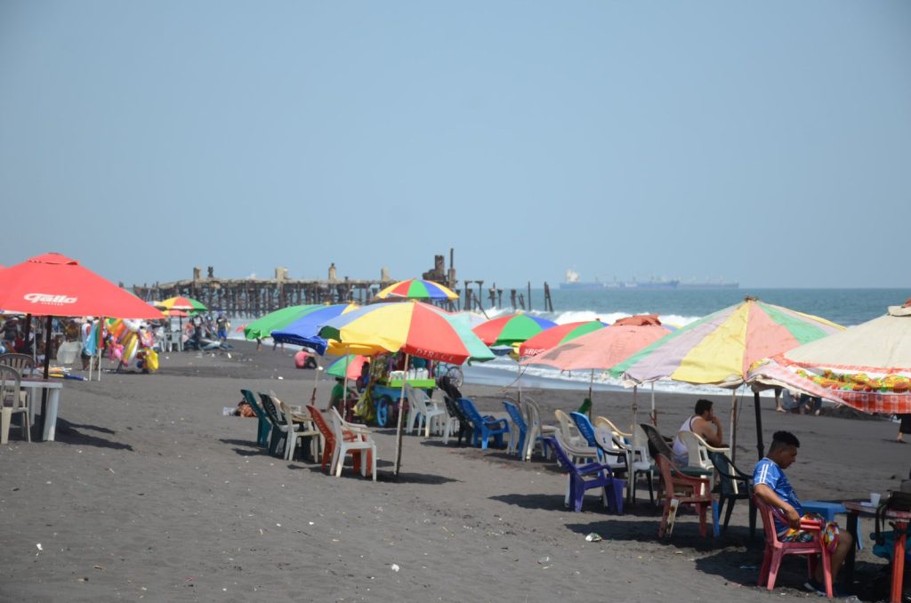 playa del Puerto San José, Escuintla, en Semana Santa 2023