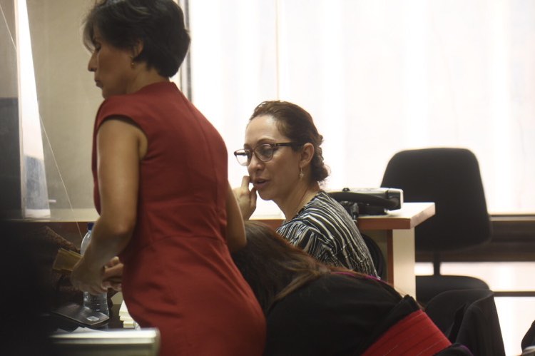 audiencia de exjefa de la FECI de Quetzaltenango, Virginia Laparra