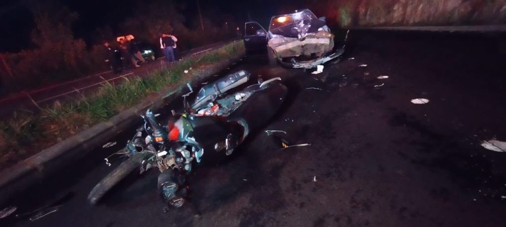 acMotorista muere tras accidente en ruta a Barberena
