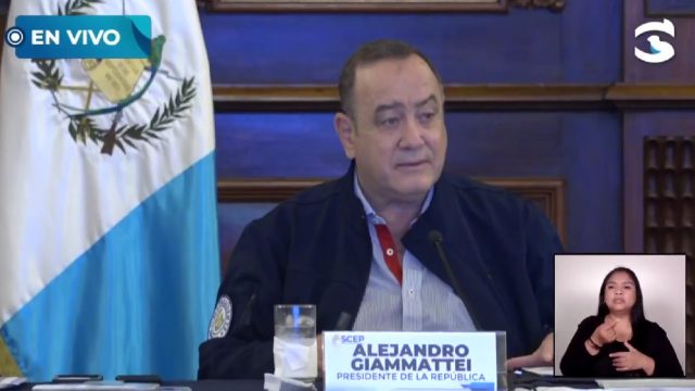 presidente Alejandro Giammattei