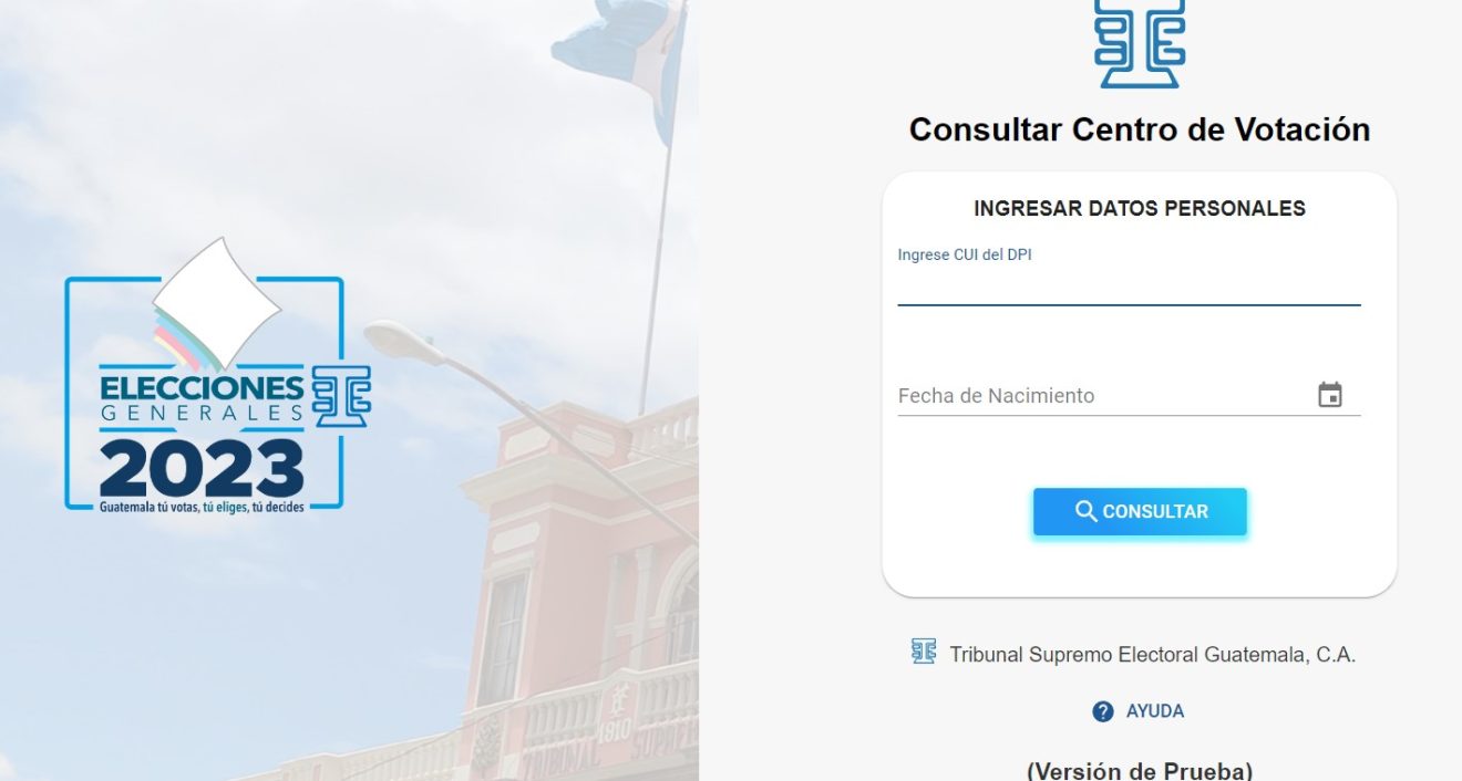 TSE habilita portal para consultar dónde votar