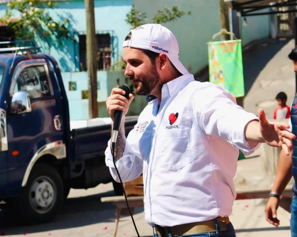 Dieterich Sarg, candidato a diputado de Podemos