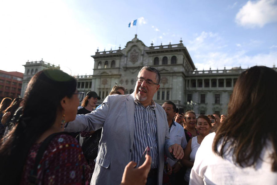 Bernardo Arévalo, candidato presidencial de Movimiento Semilla