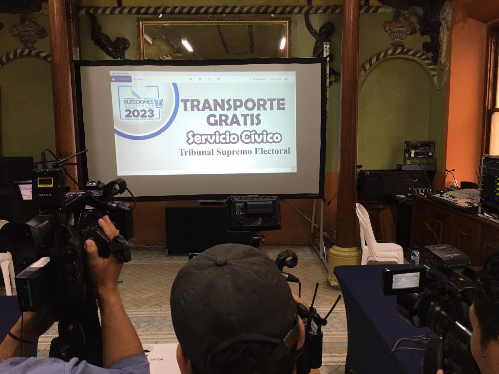 Elecciones: Brindarán transporte gratuito en municipios de Guatemala