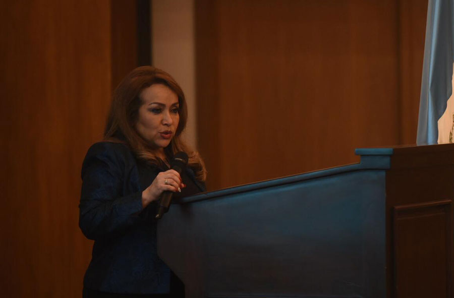 Irma Elizabeth Palencia Orellana, magistrada presidenta del TSE