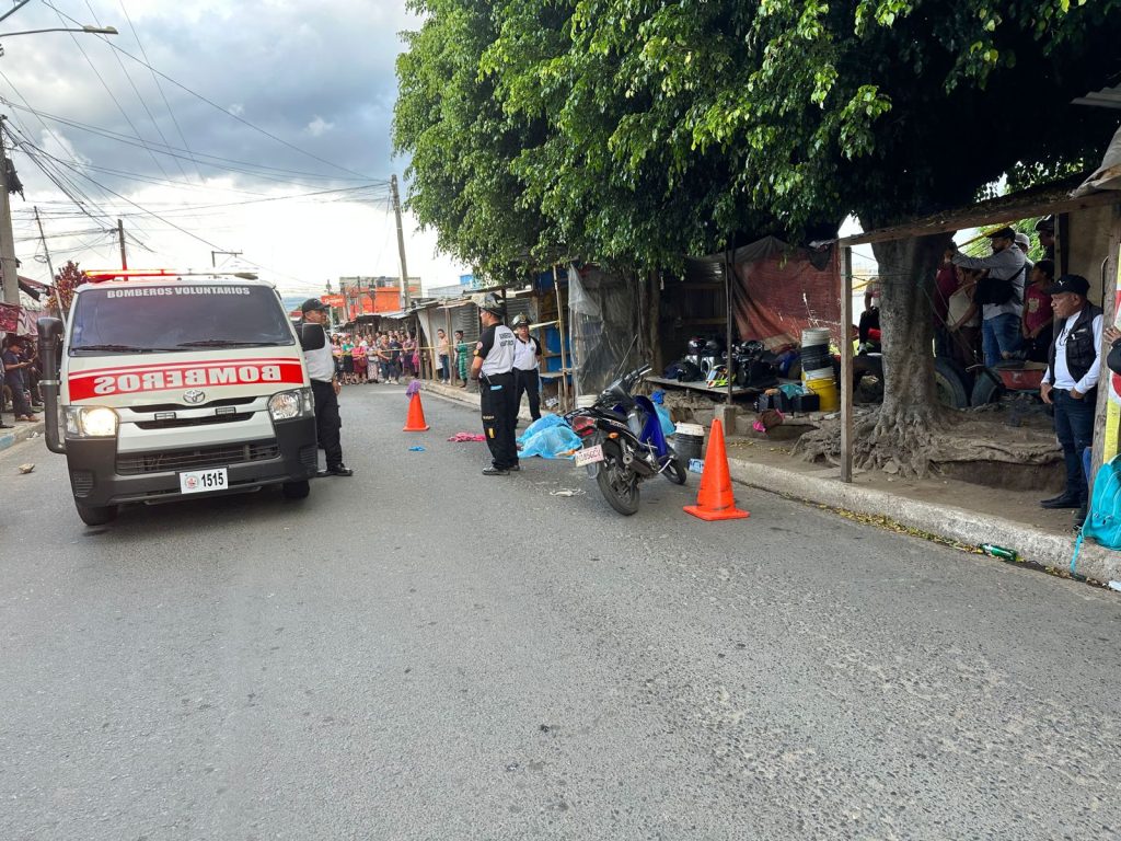 ataque armado en Villa Nueva, mercado viejo