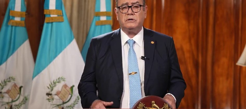 presidente Alejandro Giammattei comparte mensaje por segunda vuelta