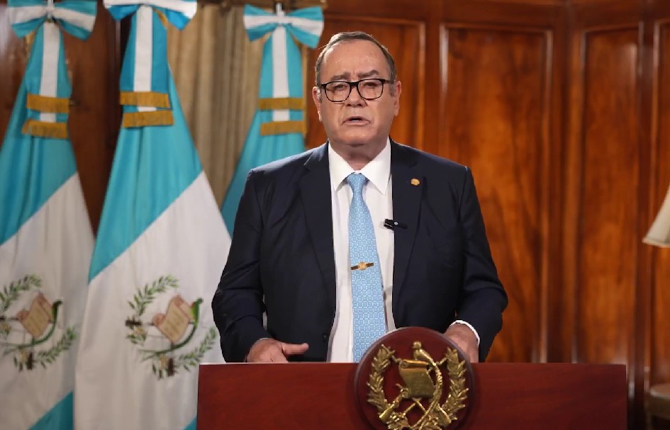 presidente Alejandro Giammattei comparte mensaje por segunda vuelta