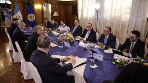 Secretario de OEA, Luis Almagro, se reúne con Giammattei
