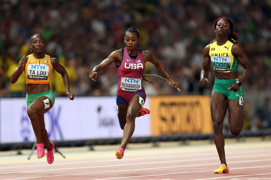 Sha'Carri Richardson gana 100 metros del Mundial de Atletismo