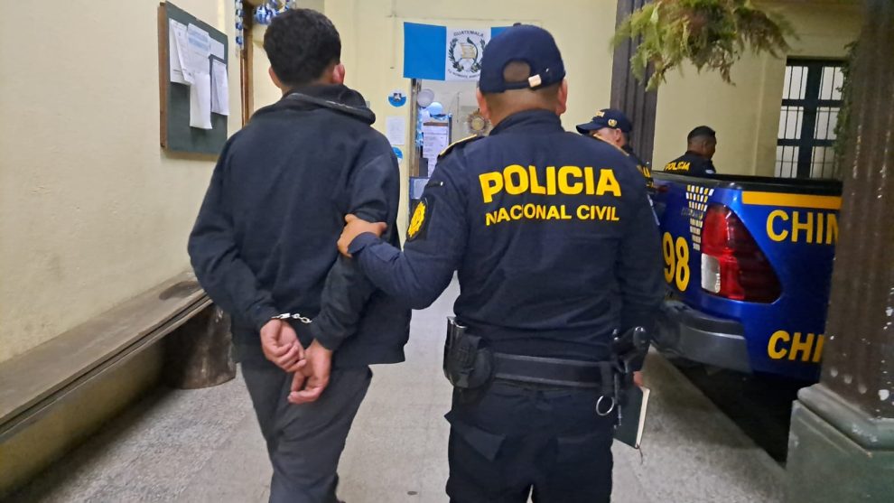 asaltante capturado en Chimaltenango