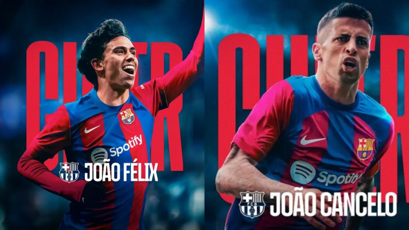 El Fc Barcelona Anuncia Los Fichajes De Joao Cancela Y Joao Félix