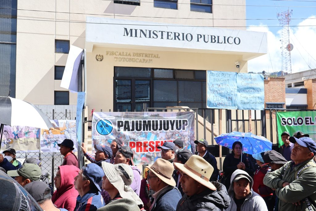 manifestaciones frente a sedes del Ministerio Público