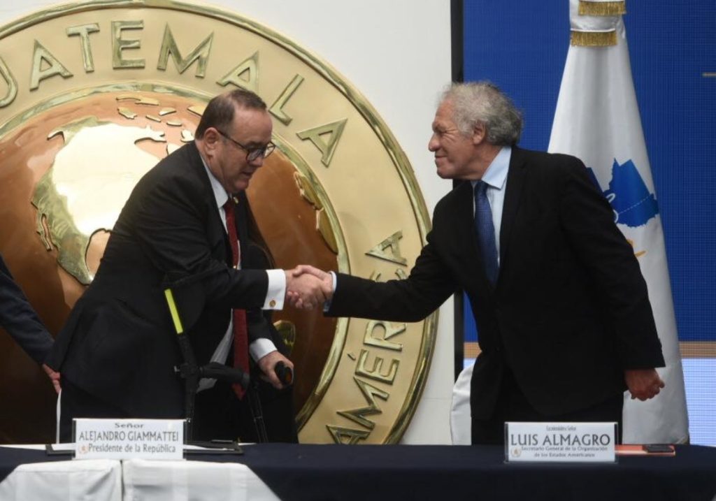 secretario general de la OEA, Luis Almagro
