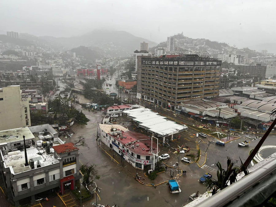 Tragedia en Acapulco tras el paso del huracán Otis