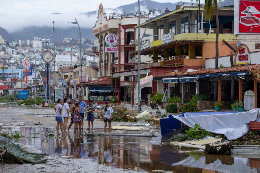 Desastre en Acapulco, Guerrero, tras huracán Otis