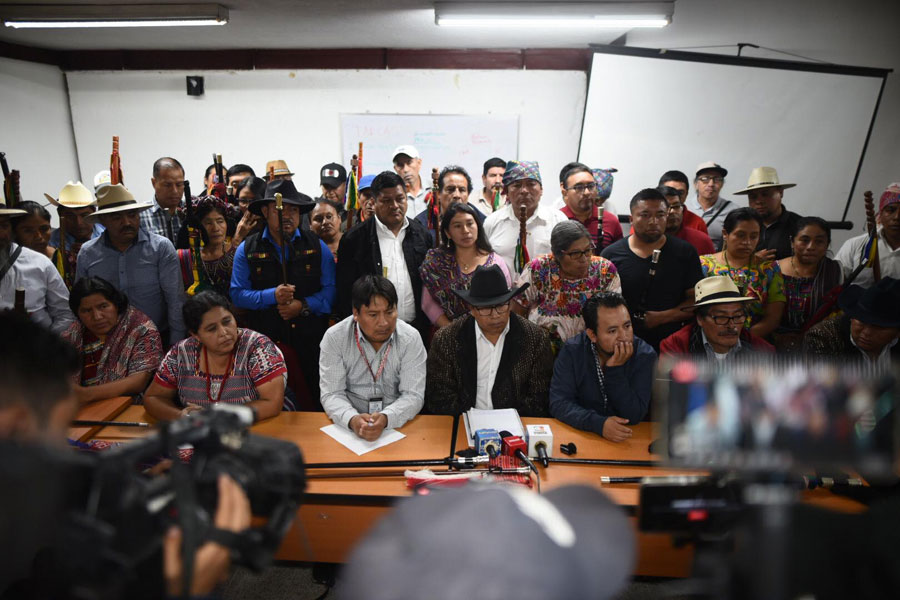 Autoridades indígenas y ancestrales accederán al diálogo con el MP