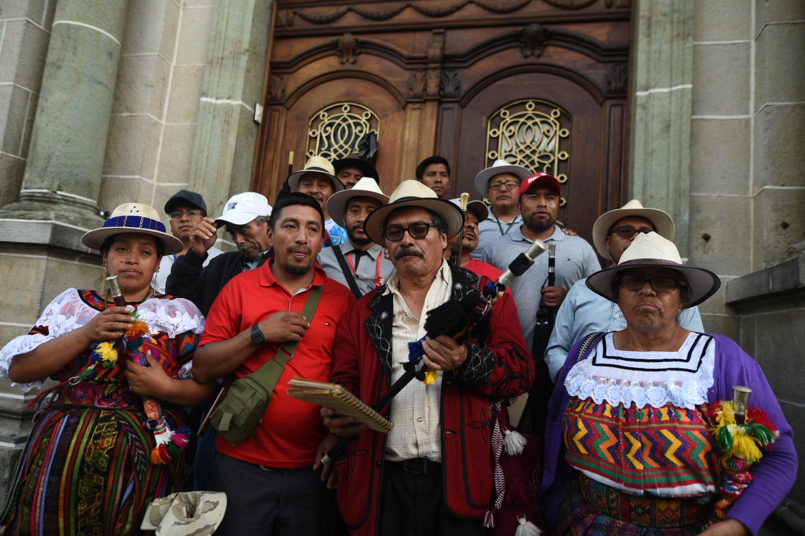 conferencia de autoridades indígenas frente al TSE