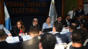 Blanca Odilia Alfaro Guerra, magistrada presidenta del TSE