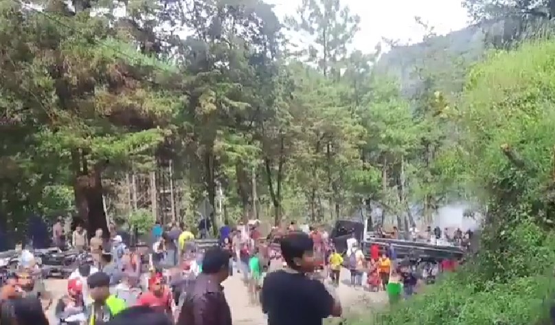 disturbios bloqueo Chimaltenango
