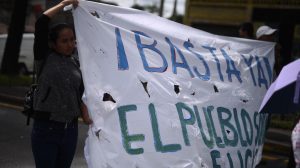 manifestación y bloqueos de los 48 cantones de Totonicapán