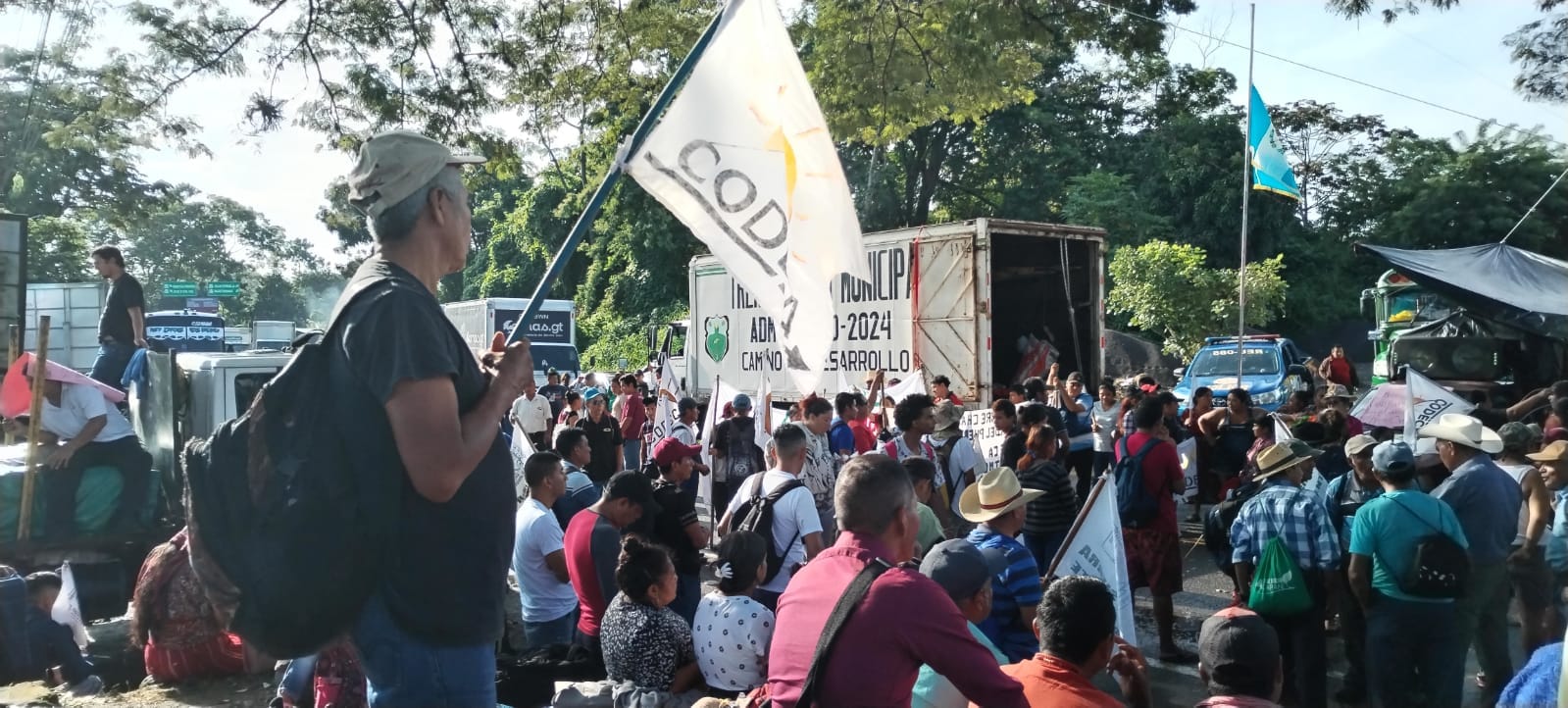 manifestación de Codeca